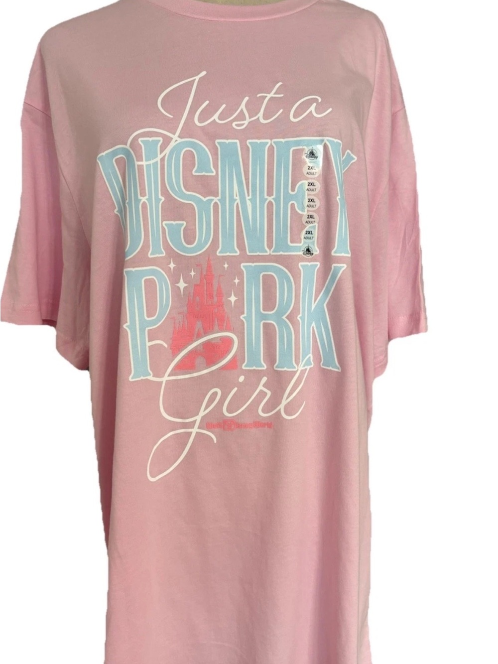 Disney Parks 2026 Walt disney world Just A Disney Park Girl Castle Pink large
